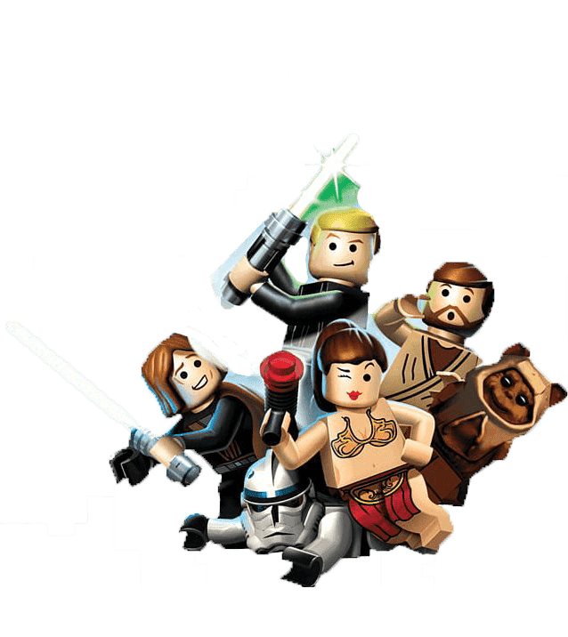 Раскраска Лего Звёздные войны