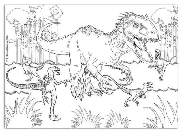 Раскраски Лего Динозавры. Раскраска 8