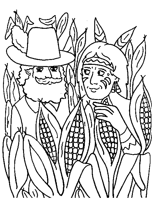 Раскраска Кукуруза. Раскраска 14