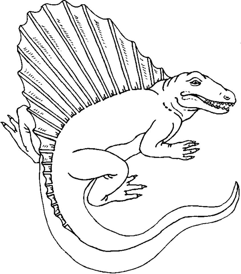 Раскраска Динозавры. Раскраска 1