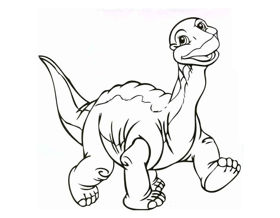 Раскраска Динозавры. Раскраска 29