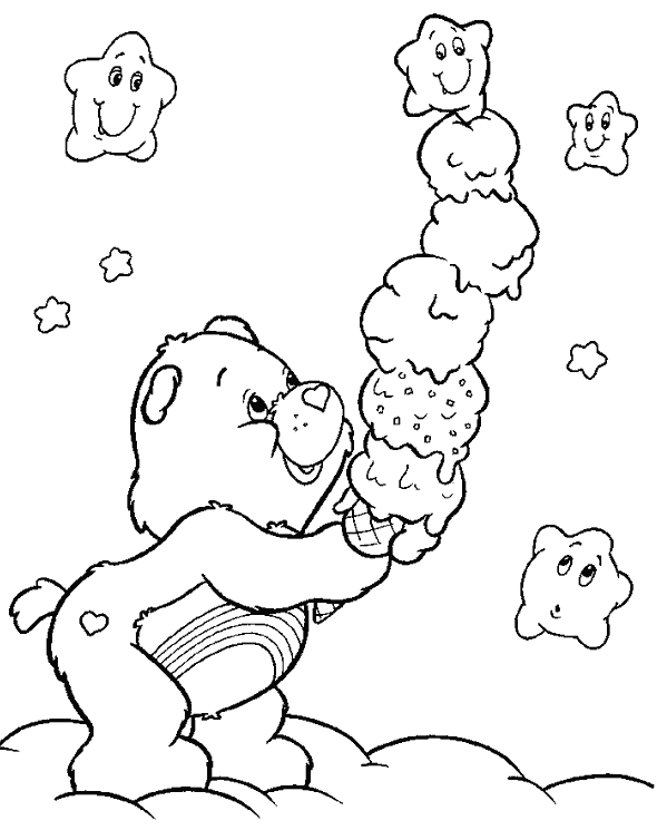 Раскраска Медведь. Раскраска 7